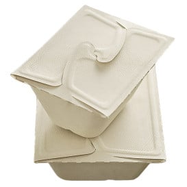 Embalagem MenuBox Cana-de-Açúcar 2C 21x15x5cm 800ml (150 Uds)