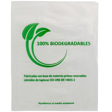 Saco Plastico Mercado Bio Home Compost 35x48cm 17,5µm (100 Uds)