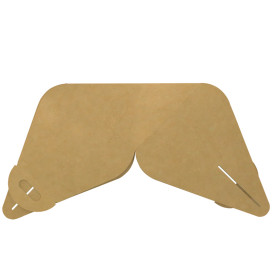 Caixa de bolo borboleta Kraft 24x24x14cm (25 pcs)