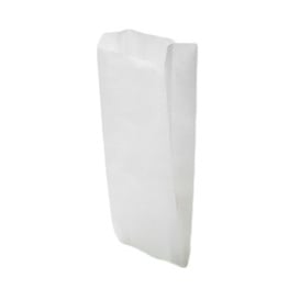 Saco de Papel Branco 18+7x32 cm (1000 Unidades)