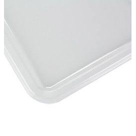 Bandeja Plastica RPET Transparente 35x24cm (10 Uds)