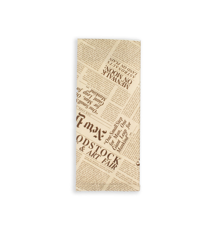 Envelopes de Talheres com Guardanapo "New York Times" (125 Uds)