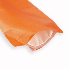 Envelopes de Talheres com Guardanapo Laranja (125 Uds)