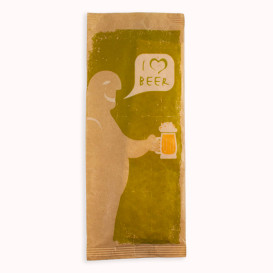 Envelopes de Talheres com Guardanapo "I Love Beer" (125 Uds)