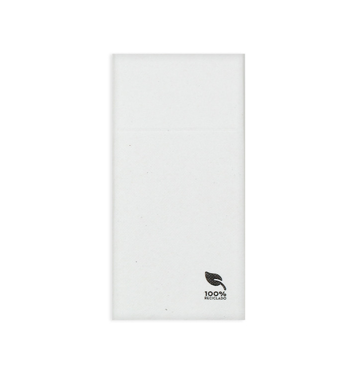 Guardanapos Kanguro Papel 40x40cm Eco Branco (30 Uds)