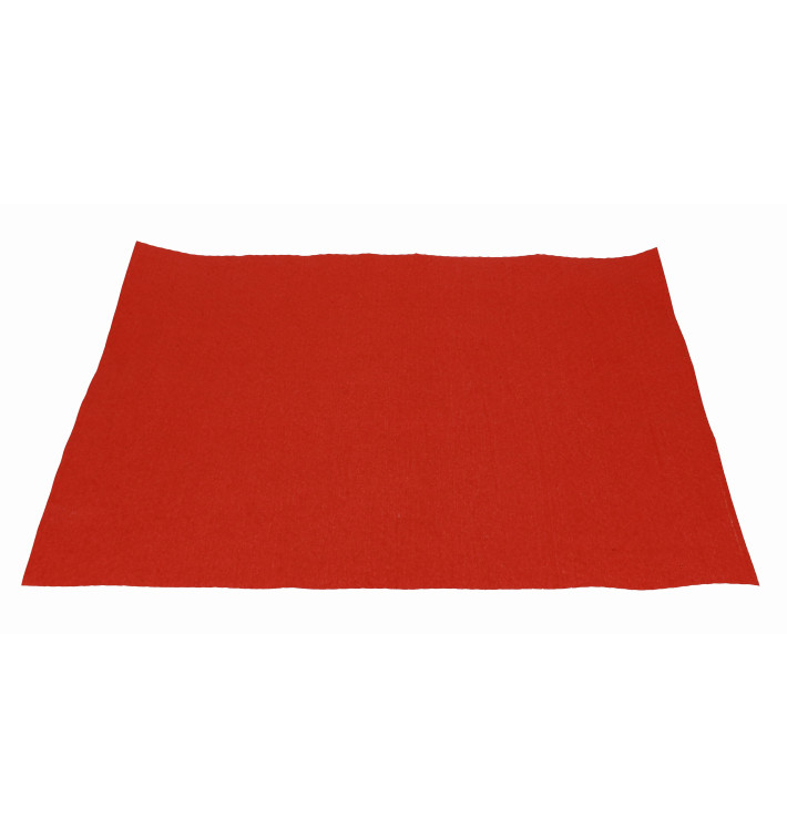 Toalhete de Mesa de Papel Vermelho 30x40cm 40g/m² (1.000 Uds)