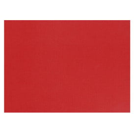 Toalhete de Mesa de Papel Vermelho 30x40cm 40g/m² (1.000 Uds)