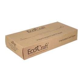 Papel Envolvente Antigordura Kraft em Dispensador 30,5x27cm (6.000 Uds)