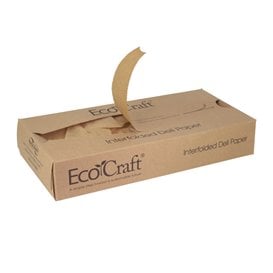 Papel Envolvente Antigordura Kraft em Dispensador 30,5x27cm (6.000 Uds)