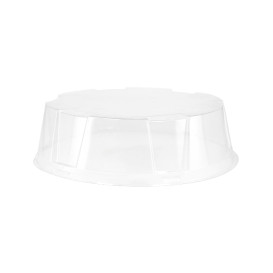 Tampa para Embalagem Bolo e Torta APET Ø28,5x8cm (120 Uds)