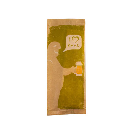 Envelopes de Talheres com Guardanapo "I Love Beer" (1000 Uds)