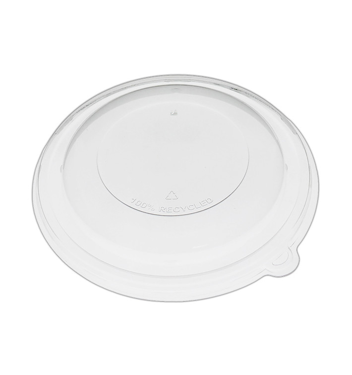 Tampa Cúpula de Plástico rPET Cristal Ø21x3cm (25 Uds)