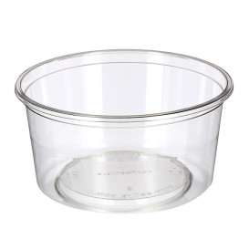 Embalagem Compostáveis PLA Transparente 360ml (600 Uds)