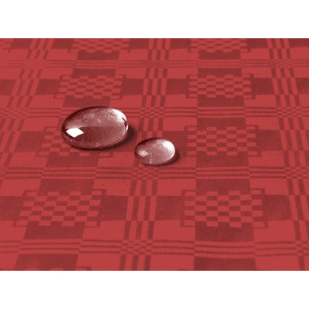 Toalha Papel Plastificado Rolo Vermelho 1,2x5m (1 Ud)