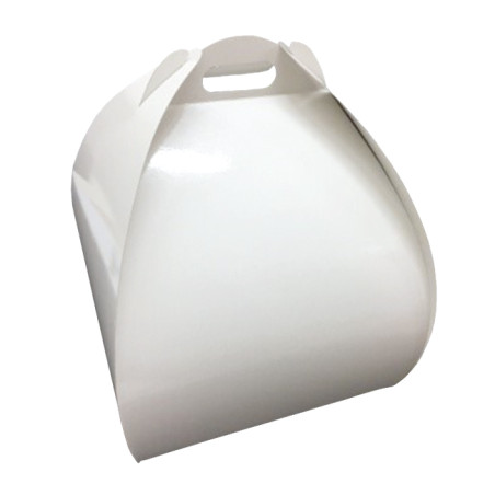 Caixa Borboleta de Bolos Altos Branco 32x32x32cm (100 Uds)