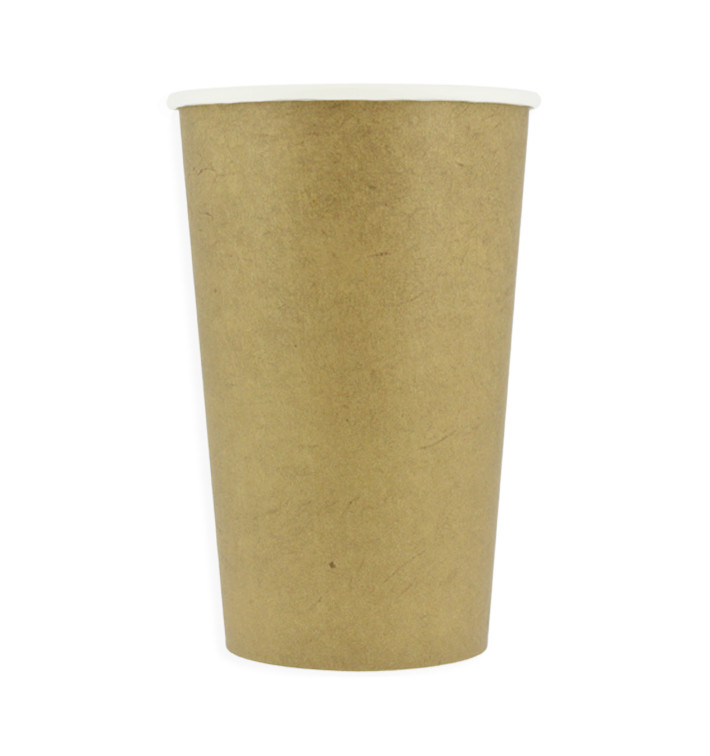 Copo de Cartão ECO 16 Oz/480ml Kraft Ø9cm (1.000 Uds)