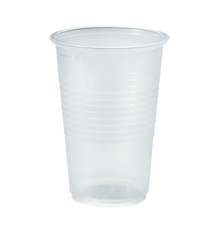 Copo de Plastico PP Transparente 230ml Ø7,0cm (3000 Unidades)