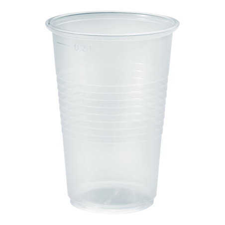 Copo de Plástico PP Transparente 230ml Ø7,0cm (3.000 Uds)