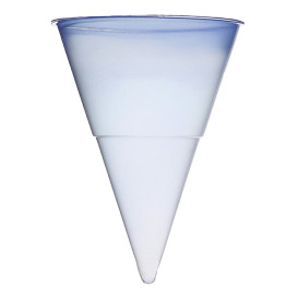 Cone de Plástico PP Azul 115 ml (1.000 Unidades)