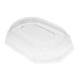 Tampa Plastico Bandeja 36x24x5 cm (50 Uds)