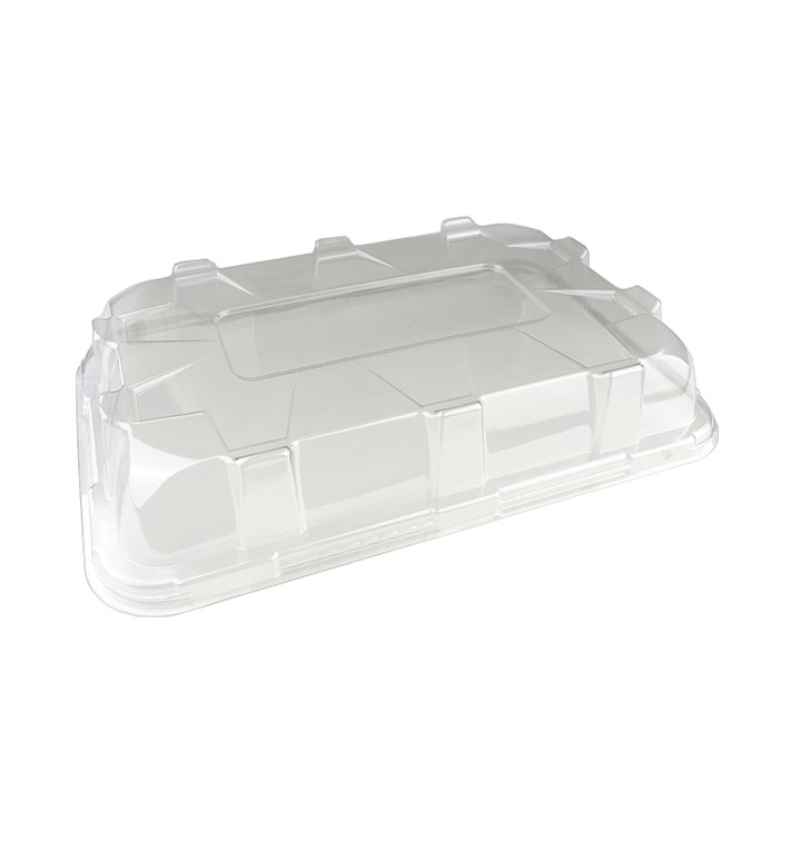 Tampa Plastico Trasp. Bandeja 55x37x8cm (50 Uds)