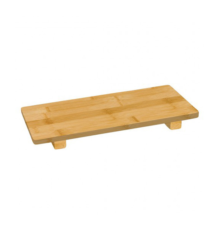 Bandeja de Bambu 30x11x2,5cm (40 Uds)