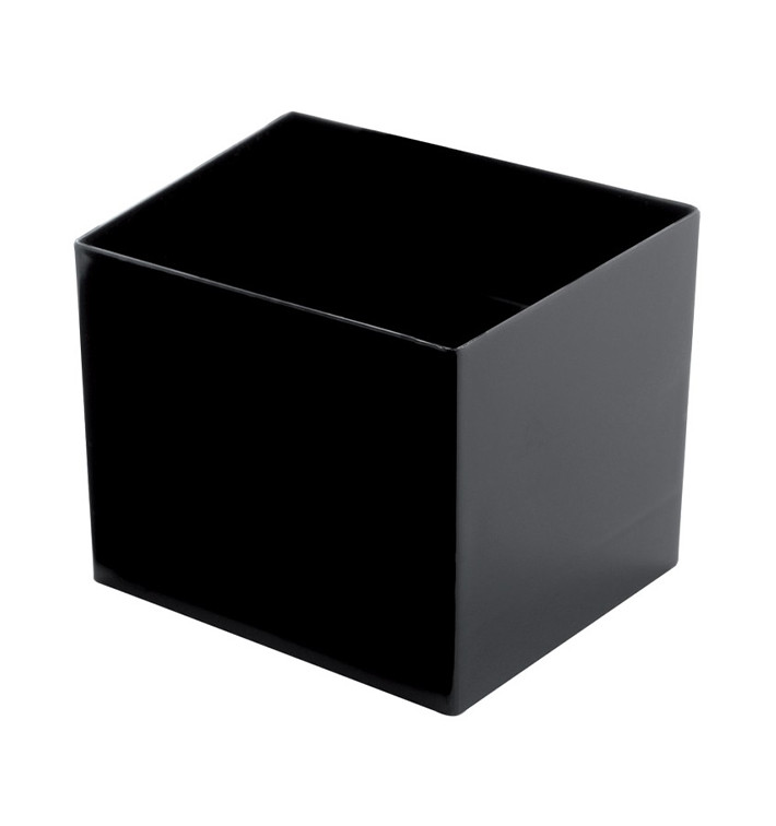 Tigela Degustação Cube Preto 60 ml (240 Unidades)