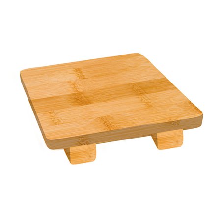 Bandeja de Bambu 15x15x2,5cm (40 Uds)