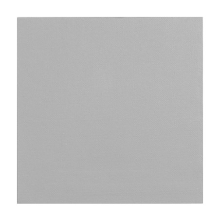 Guardanapos de Papel Ponta-Ponta 33x33cm 2C Cinza (1.200 Uds)