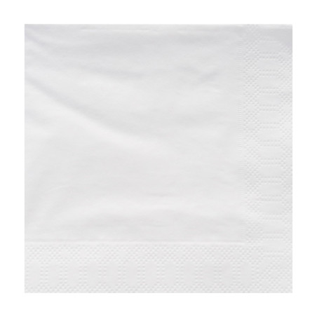 Guardanapos Papel Branco 40x40 2 Folhas (50 Uds)