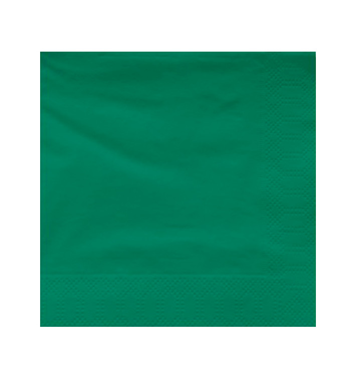 Guardanapos Papel Fl Dupla Verde 40x40cm (1200 Uds)