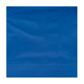 Guardanapos Papel Fl Dupla Azul 40x40cm (1200 Uds)