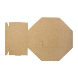 Caixa Hambúrguer Gourmet Kraft 13x13x10cm (25 Uds)