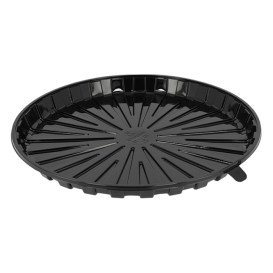 Embalagem para Bolo e Torta APET Preto Ø31cm (15 Uds)