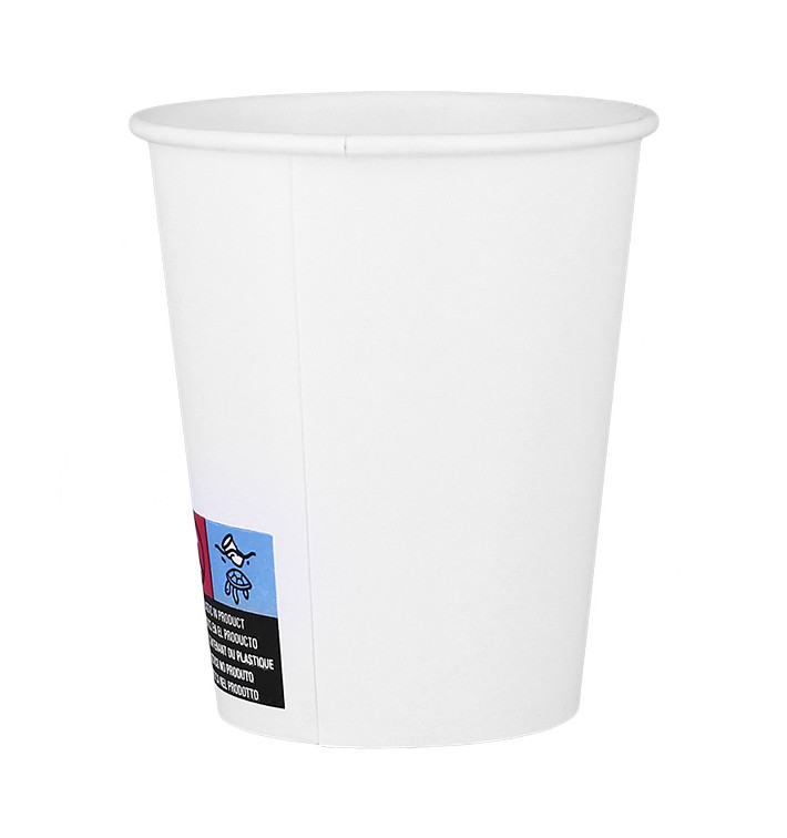 Copo de Cartão ECO 7 Oz/210ml Branco Ø7cm (100 Uds)