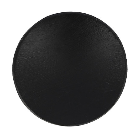 Prato Degustação de Bambu Preto Ø6cm (24 Uds)