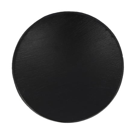 Prato Degustação de Bambu Preto Ø6cm (144 Uds)