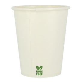 Copo de Cartão Plastic Free 7 Oz/210ml Branco Ø7cm (50 Uds)