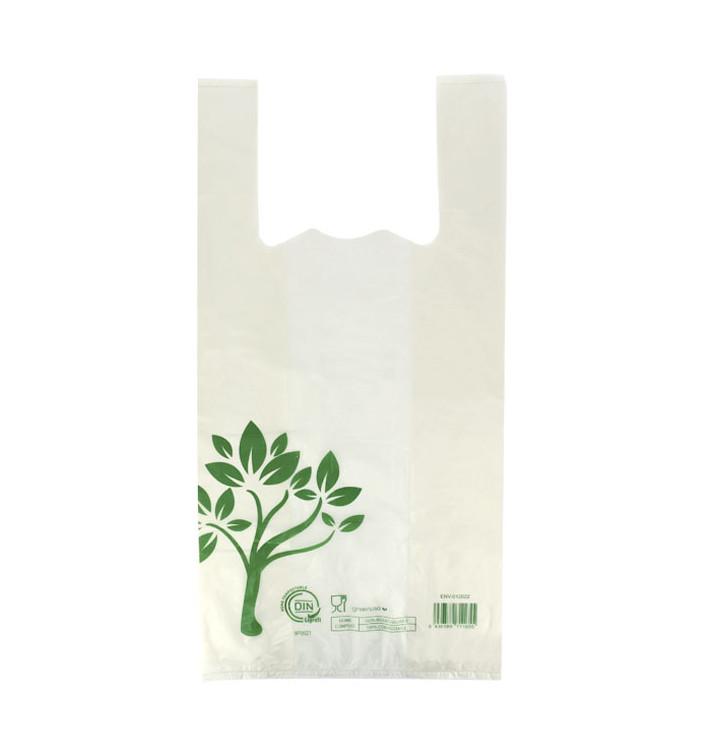 Saco com Alça Home Compost “Be Eco!” 40x50cm (100 Uds)