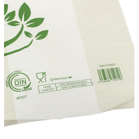 Saco com Alça Home Compost “Be Eco!” 35x45cm (100 Uds)