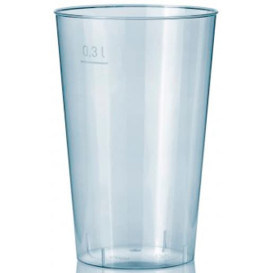 Copo Plastico Cristal Transparente PS 300ml (500 Uds)