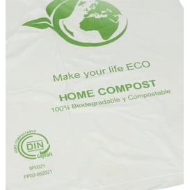 Saco Plastico Mercado Bio Home Compost 23x30,5cm (100 Uds)