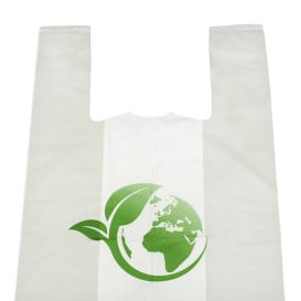 Saco Plastico Alça Bio Home Compost 40x50 cm (1.000 Uds)