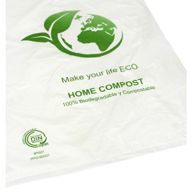 Saco Plastico Mercado Block Bio Home Compost 30x40cm (100 Uds)