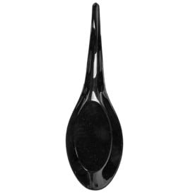 Colher Plastico Degustação  Preto 12 cm (2000 Uds)