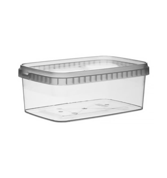 Embalagem Plastico e Tampa Inviolável 1200ml 19x12cm (13 Uds)