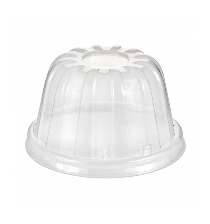 Tampa Alta Plastico PS Transparente Ø8,9cm (50 uds)