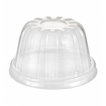 Tampa Alta Plastico PS Transparente Ø8,9cm (50 uds)