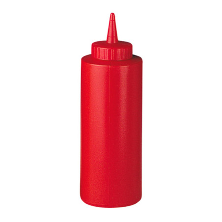 Frascos para Molhos Plastico Vermelho 360ml (72 Uds)