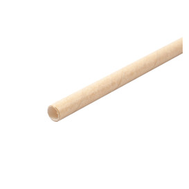 Palhinha Direita Papel Kraft Ø6mm 14cm (6.000 Uds)